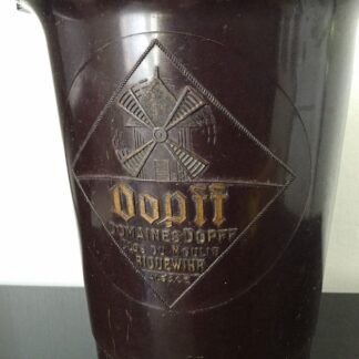 RARE SEAU A GLACON BAKELITE 1920 VIN DOPFF AU MOULIN ALSACE ART DECO ICE BUCKET
