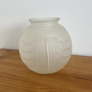 vase Boule art déco au décor géométrique. « Pied De Lampe Art Déco »