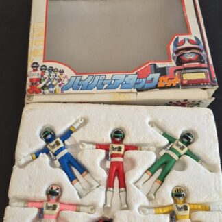 Bioman Hyper Attack Set Popy Bandai Vintage