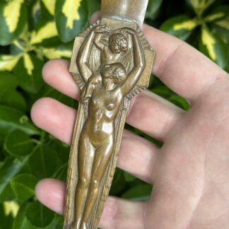 Coupe Papier & Lucien Bazor & 1928 & Art Déco & Bronze