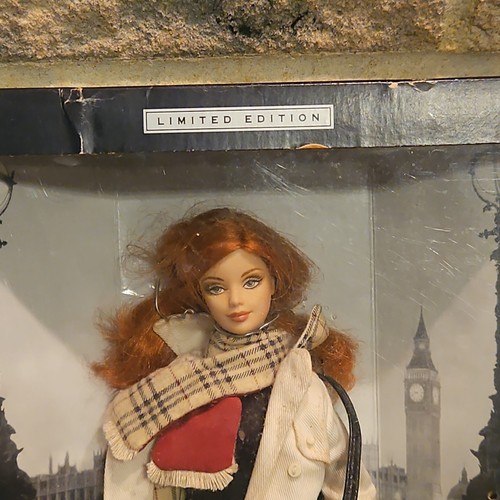 Barbie Burberry Doll Limited Edition Collectible #29421 NRFB - Mattel T- 10
