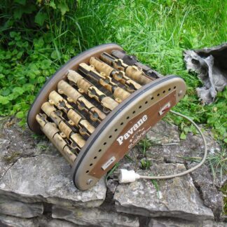 Ancien appareil à chauffer les bigoudis, Pavane Eugène Paris art déco