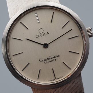 *Near Mint* Vintage Omega Constellation Cal.1330 Quartz Silver Men's Watch Japan
