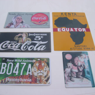 PLAQUES PUBLICITAIRES Métal Sérigraphié NON EMAILLE