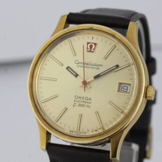 OMEGA Constellation Chronometer Electronic Men's Watch, Working Condition, 300Hz