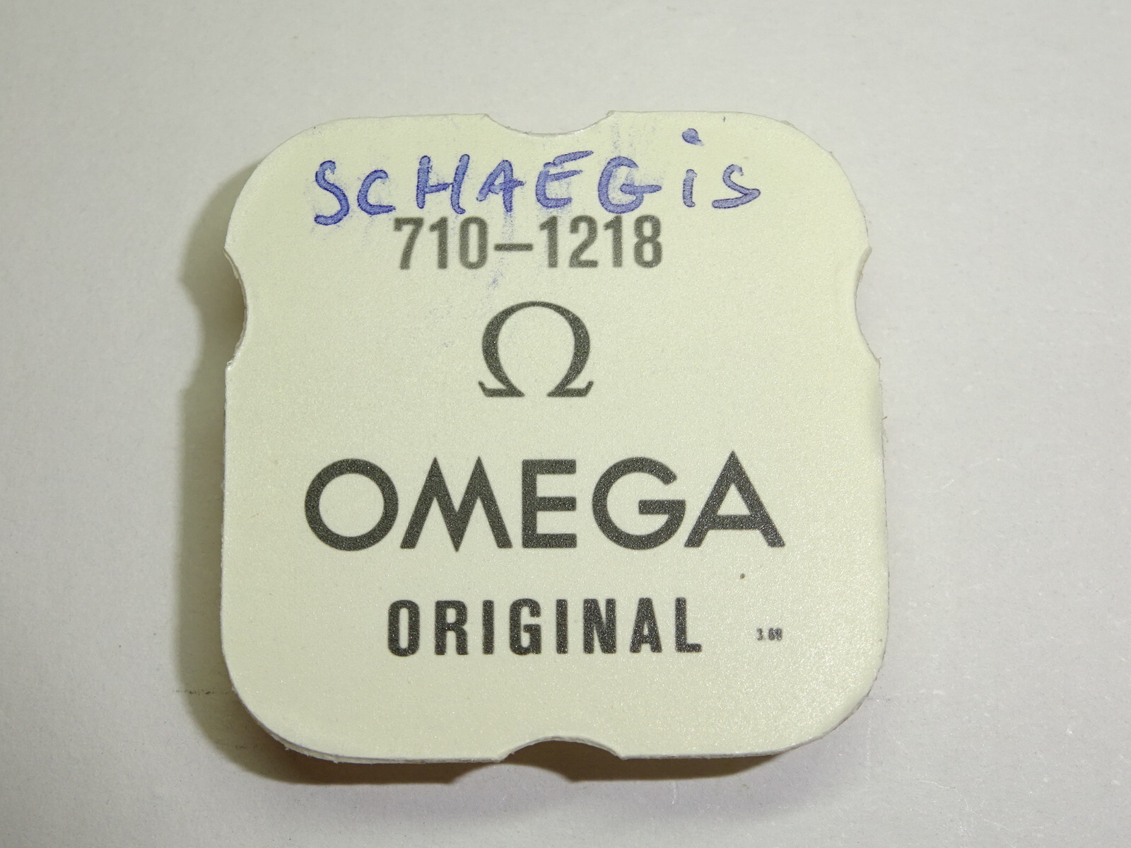 Omega 710 711 712 part 1218 (ht 1.85mm) Center cannon pinion chaussée de centre