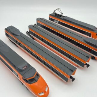 Jouef HO TGV Train Set 5 Pieces Made in France - Read Description