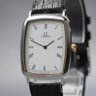 Vintage "Near Mint+++" Omega De Ville cal.1378 Roman Quartz Watch Men From JAPAN