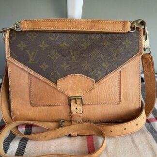 Louis Vuitton Monogram Sac Biface Flap Bag without Key, Vintage