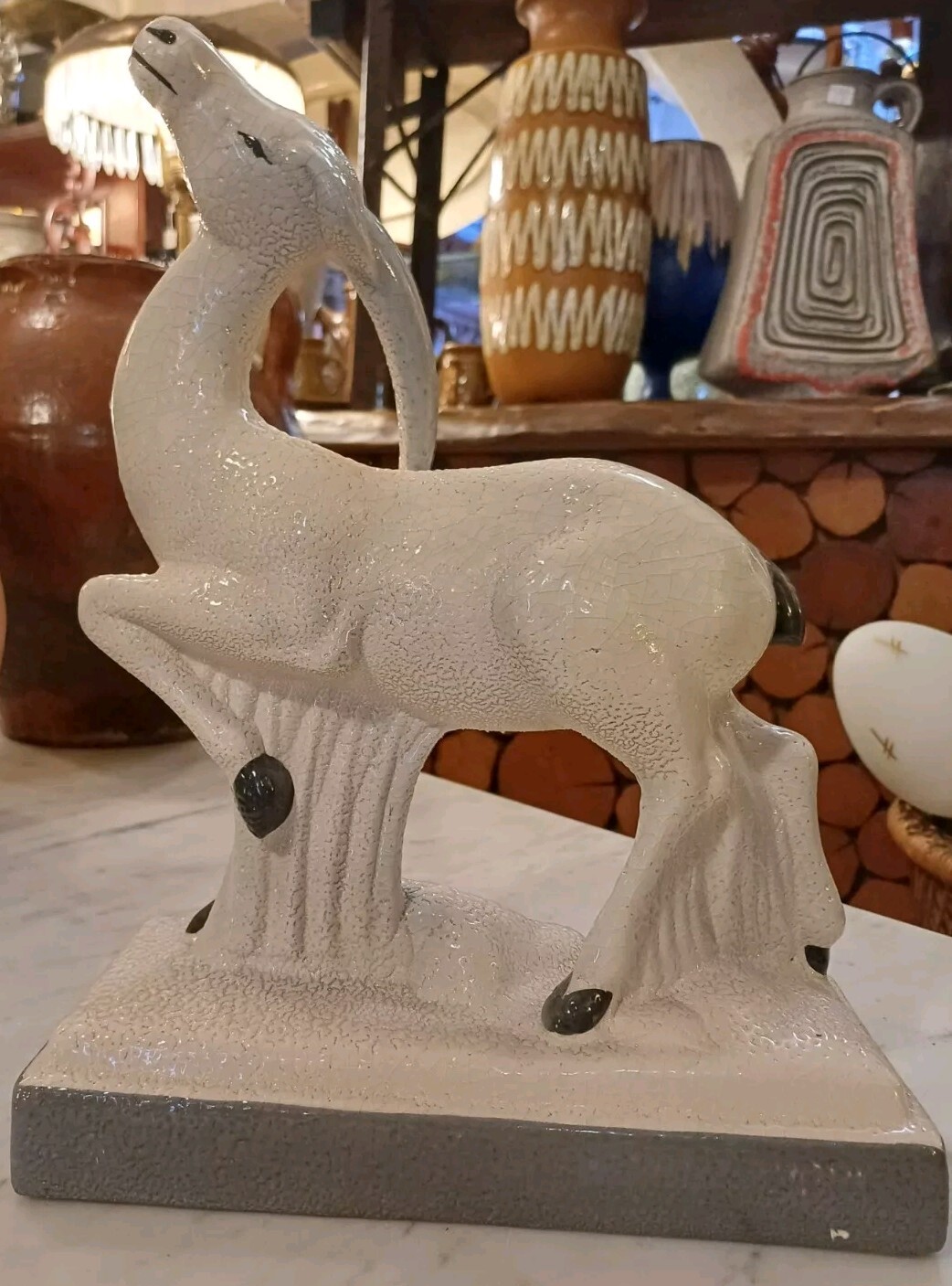 Charles LEMANCEAU époque ART DECO " SAINTE RADEGONDE " 1930 au catalogue