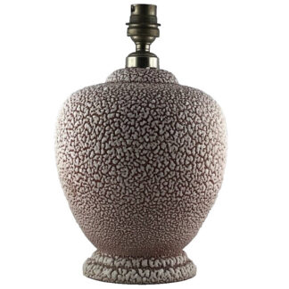 PIED DE LAMPE Céramique Email Crispé SÈVRES VINSARD Art Déco 1930, primavera...