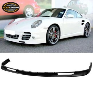Fits 07-13 Porsche 997 911 TURBO OE Factory Style PU Front Bumper Lip Spoiler