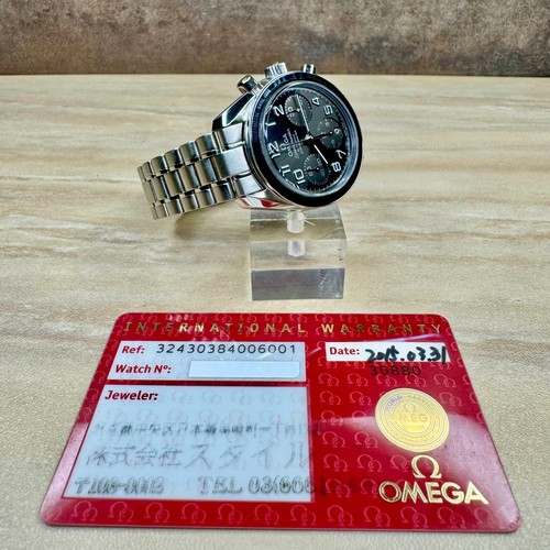 Omega Speedmaster 38 Chronograph 38mm Ref. 324.30.38.40.06.001 Cal 3304 – Image 8