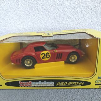 JOUEF EVOLUTION “Ferrari 250 GTO 64” RED, USED WITH BOX #26 Yellow Plate Rare!!!