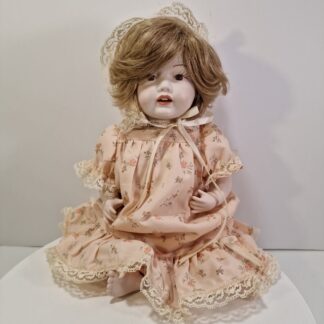Vintage Hilda Bisque Porcelain Doll, JDK JR 1914, Gessesch 1070, Made in Germany