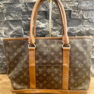 Beautiful Vintage LOUIS VUITTON Monogram Sac Weekend PM Zip Tote Bag Code 881TH