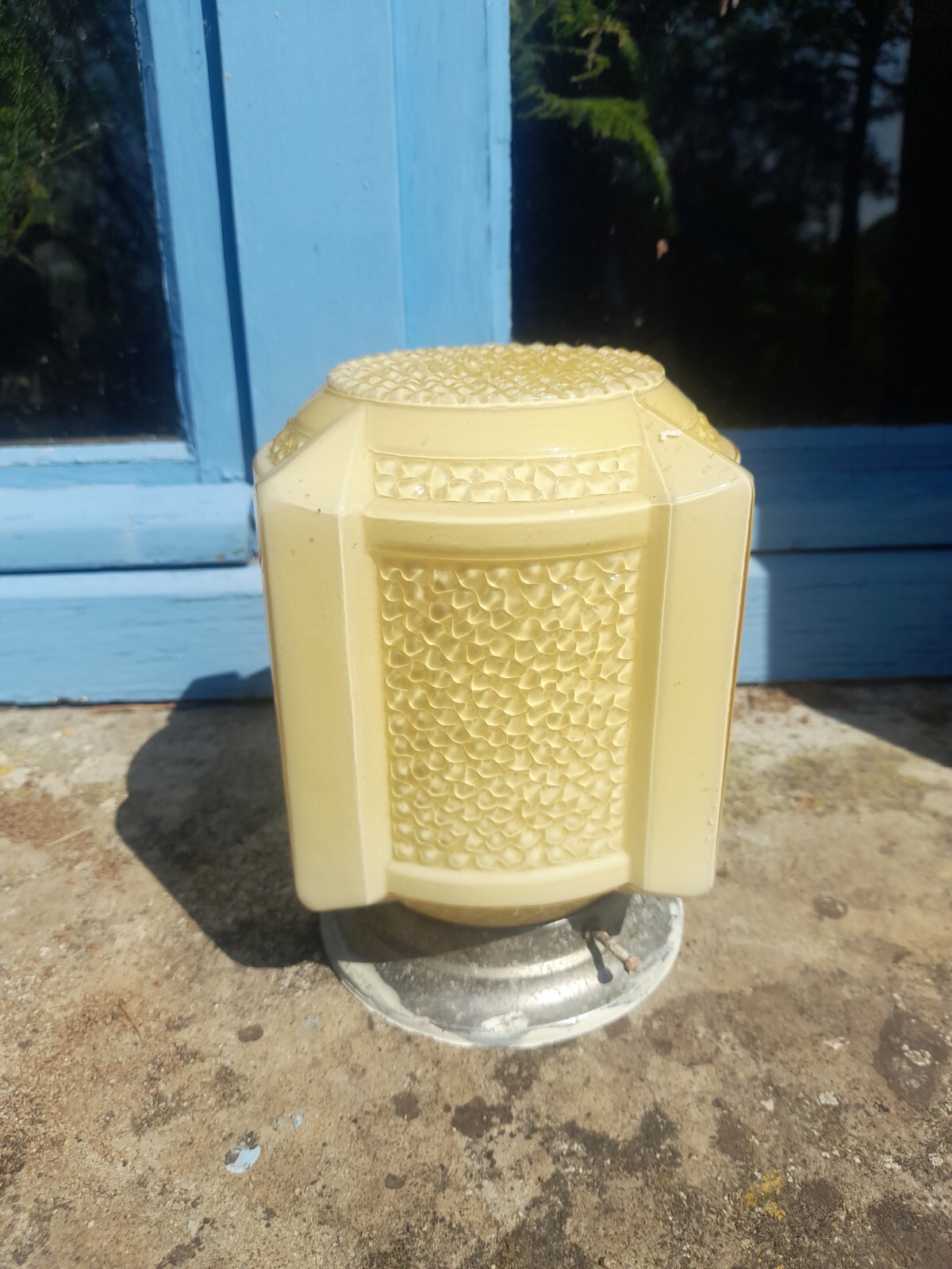 Ancien Globe Plannonier Art Déco Style Skycraper Dimensions : 17,5x13cm