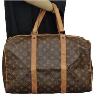 Louis Vuitton Sac Souple 45 Monogram Vintage Duffle Bag MSRP $2400