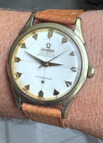 1961 OMEGA CONSTELLATION 2852-4 AUTOMATIC cal. 505 CRONOMETER GOLD CAP BOX PAPER – Image 8