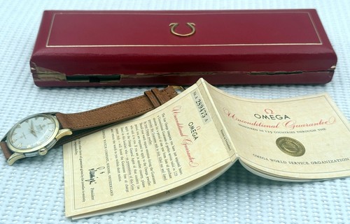 1961 OMEGA CONSTELLATION 2852-4 AUTOMATIC cal. 505 CRONOMETER GOLD CAP BOX PAPER – Image 13