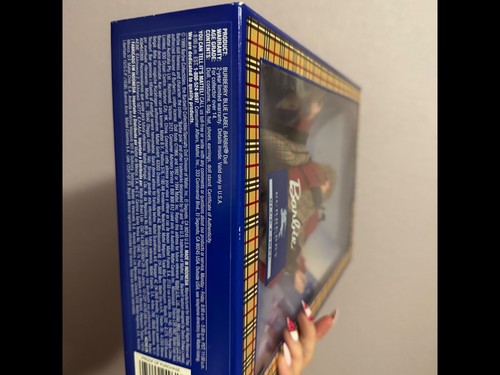 Burberry London Blue Label Barbie Doll Limited Edition Barbie Collectables 1999 – Image 6