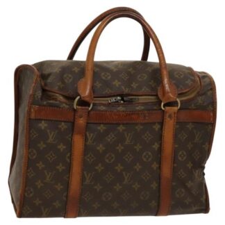 LOUIS VUITTON Monogram Sac Shan 40 Pet Carry Vintage M42024 LV Auth 119858