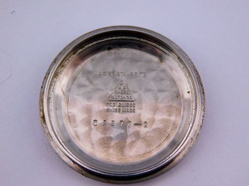 VINTAGE OMEGA BUMPER CAL .351 PATINA DIAL MENS WRISTWATCH SERVICED C. 1950