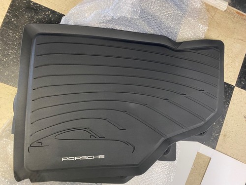 Porsche 996 997 911 Factory Rubber Logo Floor Mat Set 1999 Up