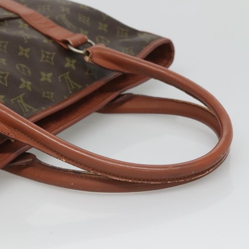 LOUIS VUITTON Monogram Sac Weekend PM Hand Bag Vintage M42425 LV Auth 127001
