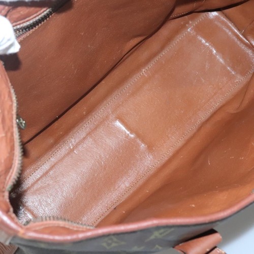 LOUIS VUITTON Monogram Sac Weekend PM Hand Bag Vintage M42425 LV Auth 127001