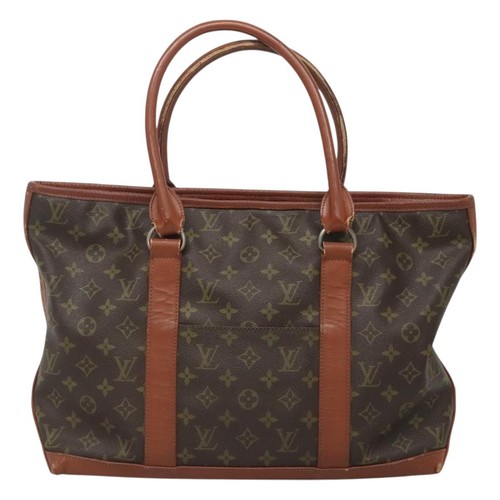 LOUIS VUITTON Monogram Sac Weekend PM Hand Bag Vintage M42425 LV Auth 127001