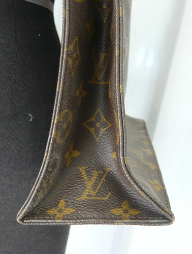 Vintage Authentic Louis Vuitton Sac Plat Tote bag 14 X 3.5" X 14.5" #659