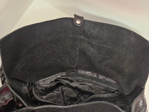 Francesco Biasia Women Black Leather Shoulder Bag Made In Italy – Image 12