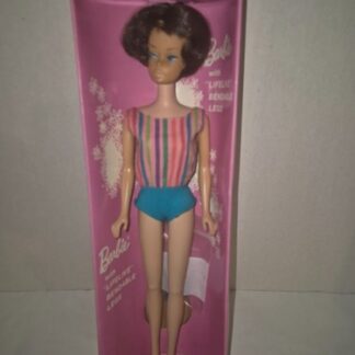 Pristine American Girl Brunette Barbie 1070 Rare 1st Issue Indented Intaglio