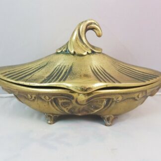 Marquise de Sévigné Bonbonnière Bronze Art-Déco 1,737 kg Anges