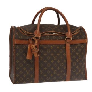 LOUIS VUITTON Monogram Sac Chassour 45 Boston Bag Vintage M41922 LV Auth am7259