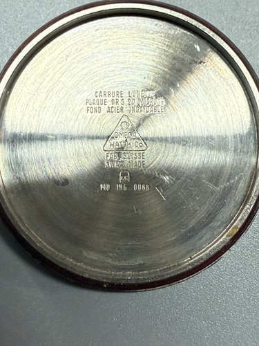 *Exc+5* OMEGA Seamaster Cal.1342 Quartz Gold Round Date Mens Vintage Watch Japan – Image 12