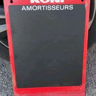 Plaque Publicitaire Plexiglas Koni Amortisseurs Automobile