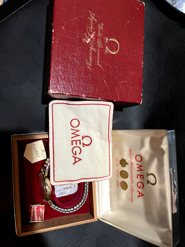 Vintage 1963 Omega Seamaster Gold Watch Running Original Metal Case -USA LISTING – Image 4