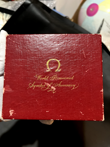 Vintage 1963 Omega Seamaster Gold Watch Running Original Metal Case -USA LISTING – Image 9