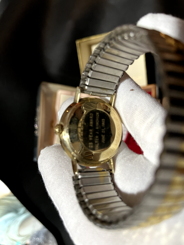 Vintage 1963 Omega Seamaster Gold Watch Running Original Metal Case -USA LISTING – Image 11