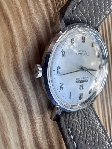 Omega Seamaster DeVille Arabic Numerals Dial Logo Automatic UniCase Mid Sized – Image 5