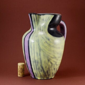 NOVERRAZ  Marcel (Suisse) Rare faïence couleurs inhabituelles ART DECO 1930