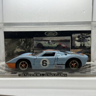 Universal Hobbies Jouef Evolution Le Man Ford GT 40 Blue 1/18 Scale AS IS BX2-21