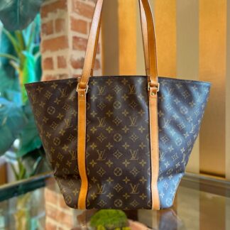 LOUIS VUITTON Sac Shopping Monogram Canvas Vintage Tote