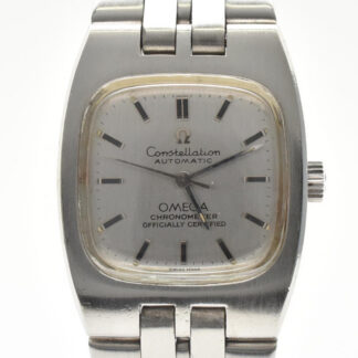 [Exc+5] OMEGA Constellation Square Silver Dial hand-wound automatic Watch