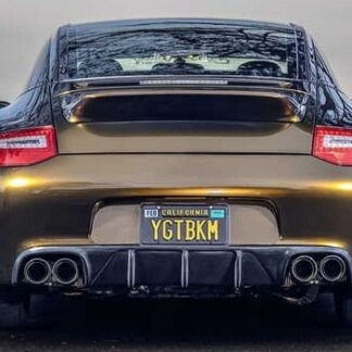 Porsche 997 POLYURETHANE Rear Bumper Diffuser custom ta ruf 997.2 2009-2012 DP
