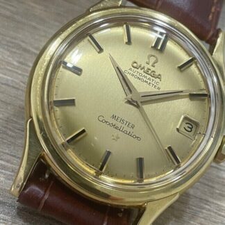 OMEGA CONSTELLATION  MEISTER REF 14393 CAL 561  34.5mm  1961 18k SOLID GOLD
