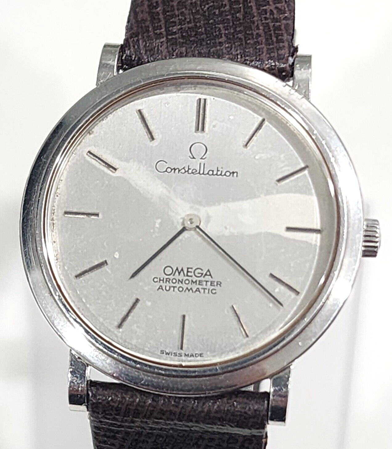 Vintage OMEGA Constellation Ref. 1570001 Cal. 712 Automatic Men's Gray Watch