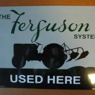 PB28 PLAQUE PUBLICITAIRE tolée age d'or Automobile : The FERGUSON System